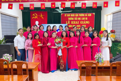 Trường Tiểu học Lam Hạ long trọng tổ chức Lễ khai giảng năm