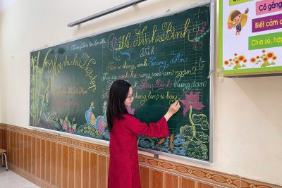 HỘI THI VIẾT CHỮ ĐẸP – NÉT CHỮ, NẾT NGƯỜI